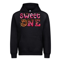 Black sweet one donut Urban Hoodie - AdoDesignShop