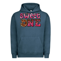 Pigment Midnight Navy sweet one donut Urban Hoodie - AdoDesignShop
