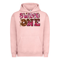 Pigment Salmon sweet one donut Urban Hoodie - AdoDesignShop