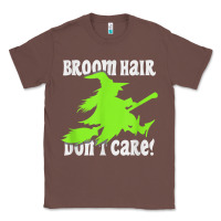 Chestnut witches saying broom hair dont care halloween camper joke Classic Tee - longCreatives