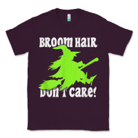 Plum witches saying broom hair dont care halloween camper joke Classic Tee - longCreatives