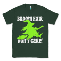 Sports Green witches saying broom hair dont care halloween camper joke Classic Tee - longCreatives