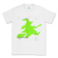 White witches saying broom hair dont care halloween camper joke Classic Tee - longCreatives