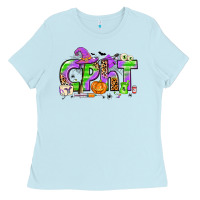Baby Blue Halloween CPHT Pharmacy Technician Ladies Tee - texasbilliewilder