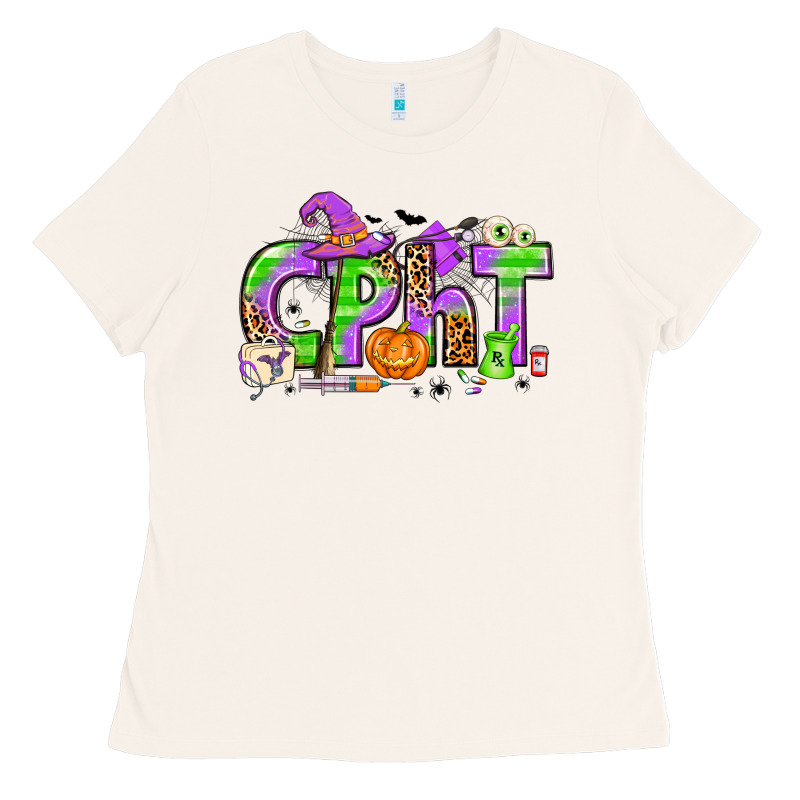 Halloween Cpht Pharmacy Technician Ladies Tee by texasbilliewilder | Teevron