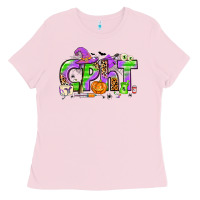 Bubblegum Pink Halloween CPHT Pharmacy Technician Ladies Tee - texasbilliewilder