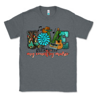 Charcoal Heather Western love my country music Classic Tee - HowdyJamesFarm