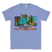 Colony Blue Western love my country music Classic Tee - HowdyJamesFarm
