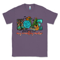 Lavender Western love my country music Classic Tee - HowdyJamesFarm