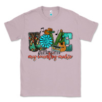 Lilac Western love my country music Classic Tee - HowdyJamesFarm