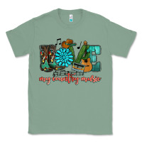 Sage Western love my country music Classic Tee - HowdyJamesFarm