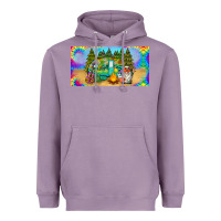 Lavender hippie soul license plate Heavyweight Hoodie - BarkalooDesign