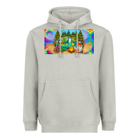 Moon Dust hippie soul license plate Heavyweight Hoodie - BarkalooDesign