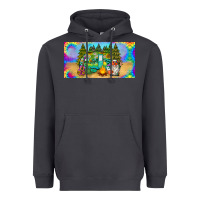 Smoke hippie soul license plate Heavyweight Hoodie - BarkalooDesign