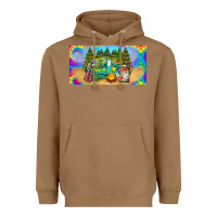 Toasted Coconut hippie soul license plate Heavyweight Hoodie - BarkalooDesign