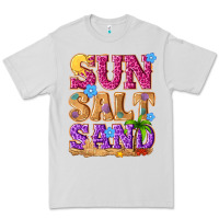 Dove Grey sun salt sand summer Premium Tee - NancyCooperArtShop