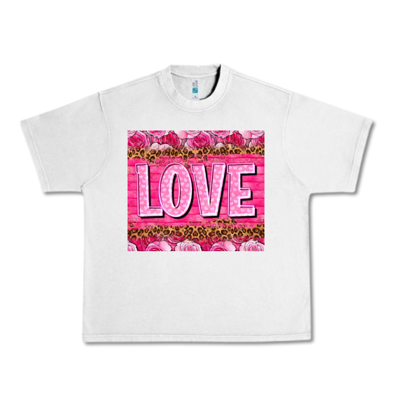 Love Valentine's Day Tumbler Urban Heavy Tee by HowdyJamesFarm | Teevron