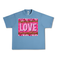 Pebble Blue Love Valentine's day tumbler Urban Heavy Tee - HowdyJamesFarm