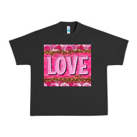 Pigment Black Love Valentine's day tumbler Urban Heavy Tee - HowdyJamesFarm