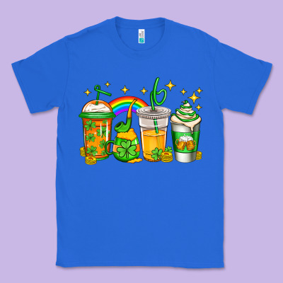 St Patricks Day Coffee Classic Tee Designed By Jasminsmagicworld