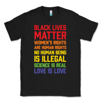 Black Black Lives Matter List Classic Tee - longCreatives