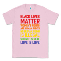 Bubblegum Pink Black Lives Matter List Classic Tee - longCreatives