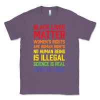 Lavender Black Lives Matter List Classic Tee - longCreatives