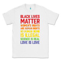 White Black Lives Matter List Classic Tee - longCreatives