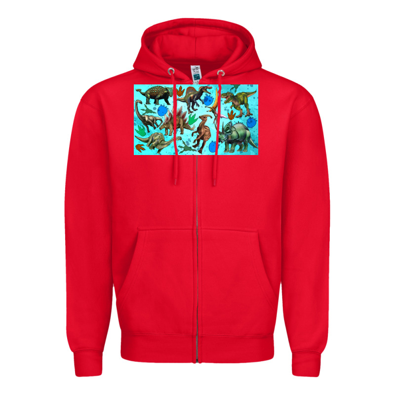 Dinosaurs Sippy Cup Zipper Hoodie by Artiststas | Teevron