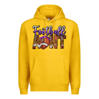 Lemon Football Aunt Premium Hoodie - CowhideDigitalArt