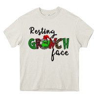 Cream Merry Grinch Mas Heavy Core Tee - Bettercallsaul