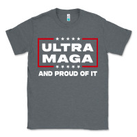 Charcoal Heather proud ultra maga Classic Tee - longCreatives