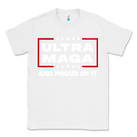 White proud ultra maga Classic Tee - longCreatives