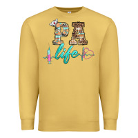 Antique Gold western nurse pa  life Premium Sweatshirt - BarkalooDesign