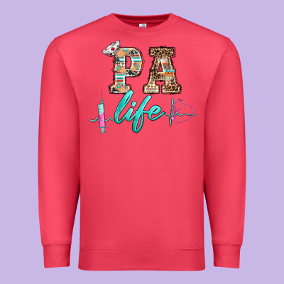 Western Nurse Pa  Life Premium Sweatshirt Designed By Barkaloodesign
