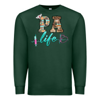 Sports Green western nurse pa  life Premium Sweatshirt - BarkalooDesign