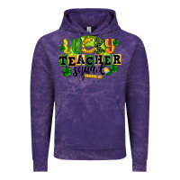 Cloud Purple Lucky Teacher Squad St. Patrick's Day Vintage Hoodie - CowGirlArtShop