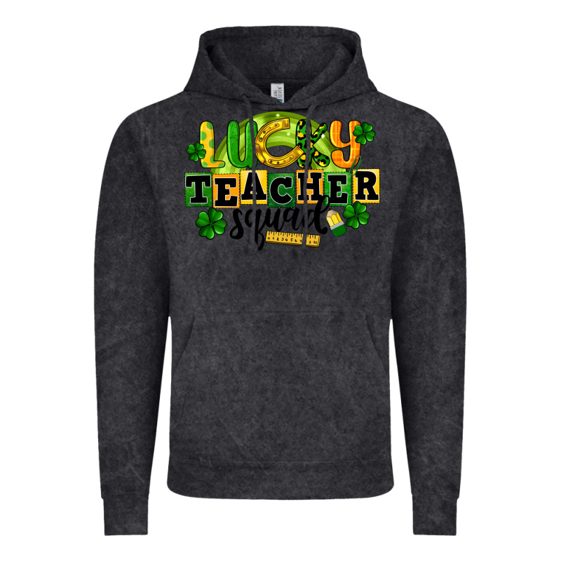 Lucky Teacher Squad St. Patrick's Day Vintage Hoodie by CowGirlArtShop | Teevron