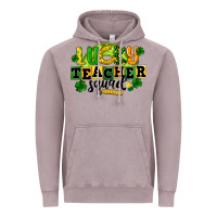 Vintage Zinc Lucky Teacher Squad St. Patrick's Day Vintage Hoodie - CowGirlArtShop