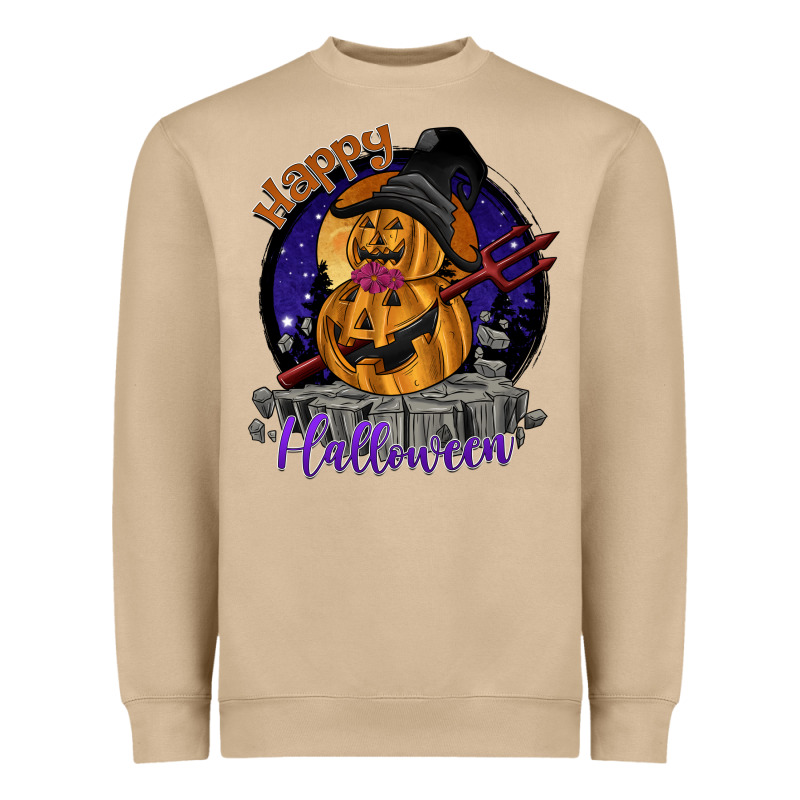 Happy Halloween Heavyweight Sweatshirt by SublimationCraftShop | Teevron