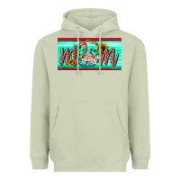 Matcha flamingo mom license plate Heavyweight Hoodie - BarkalooDesign