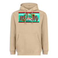 Mushroom flamingo mom license plate Heavyweight Hoodie - BarkalooDesign