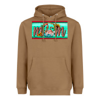 Toasted Coconut flamingo mom license plate Heavyweight Hoodie - BarkalooDesign
