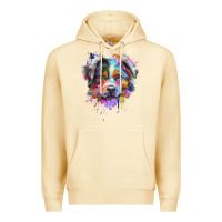 Pina Colada Splash Art Australian Shepherd   Aussie Lover Gifts Premium Hoodie - longCreatives
