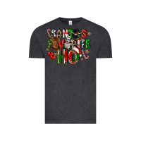 Vintage Black santas favorite ho Vintage Tee - CowGirlArtShop