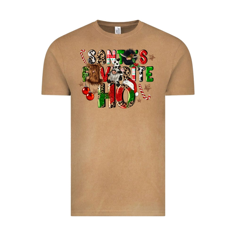 Santas Favorite Ho Vintage Tee by CowGirlArtShop | Teevron