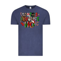 Vintage Denim santas favorite ho Vintage Tee - CowGirlArtShop