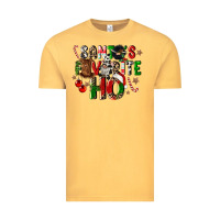 Vintage Mustard santas favorite ho Vintage Tee - CowGirlArtShop