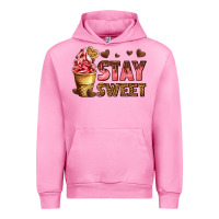 Fuchsia Pink stay sweet Urban Hoodie - AdoDesignShop