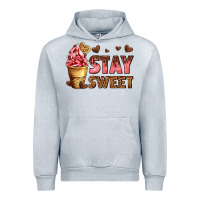 Heather Grey stay sweet Urban Hoodie - AdoDesignShop